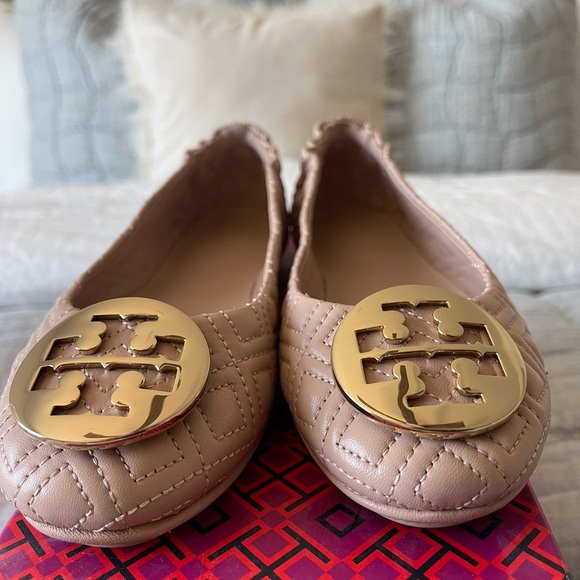 Tory Burch Minnie Quilted Travel Flats - Picture 3 of 5